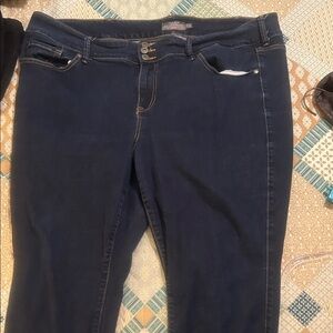 Torrid Navy Skinny Jeans